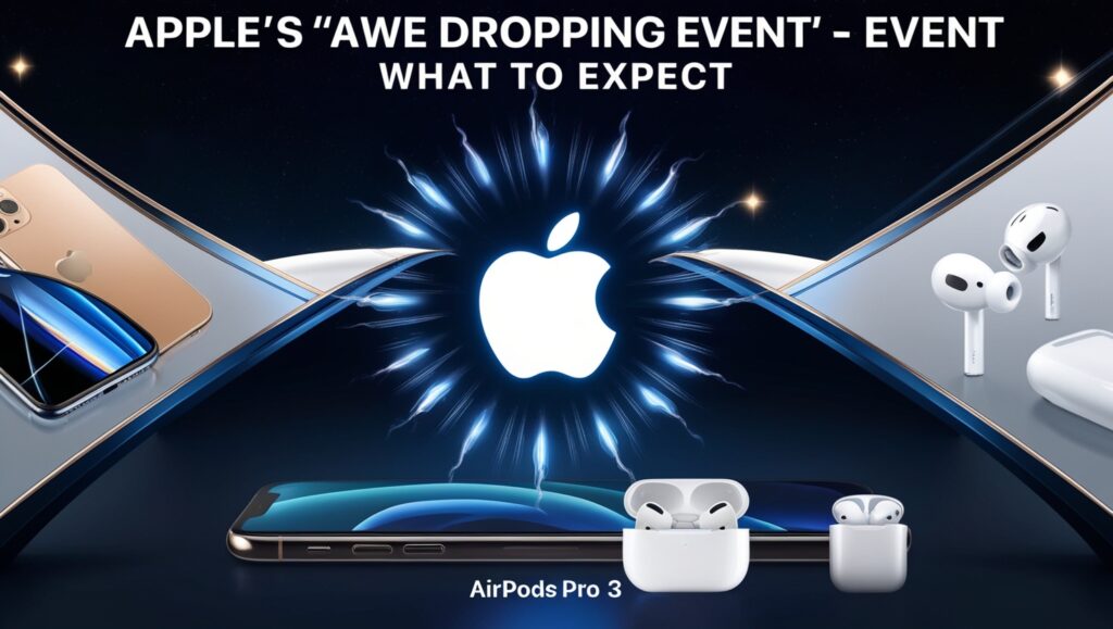 Apple Sets September 9 ‘Awe Dropping’ Event
